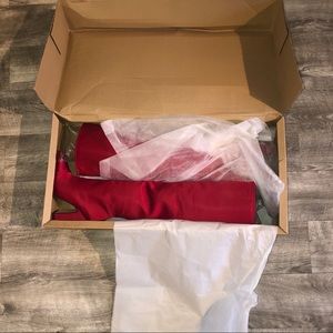 Zara Shoes - Satin thigh high boots Zara Shoes - Satin thigh high boots